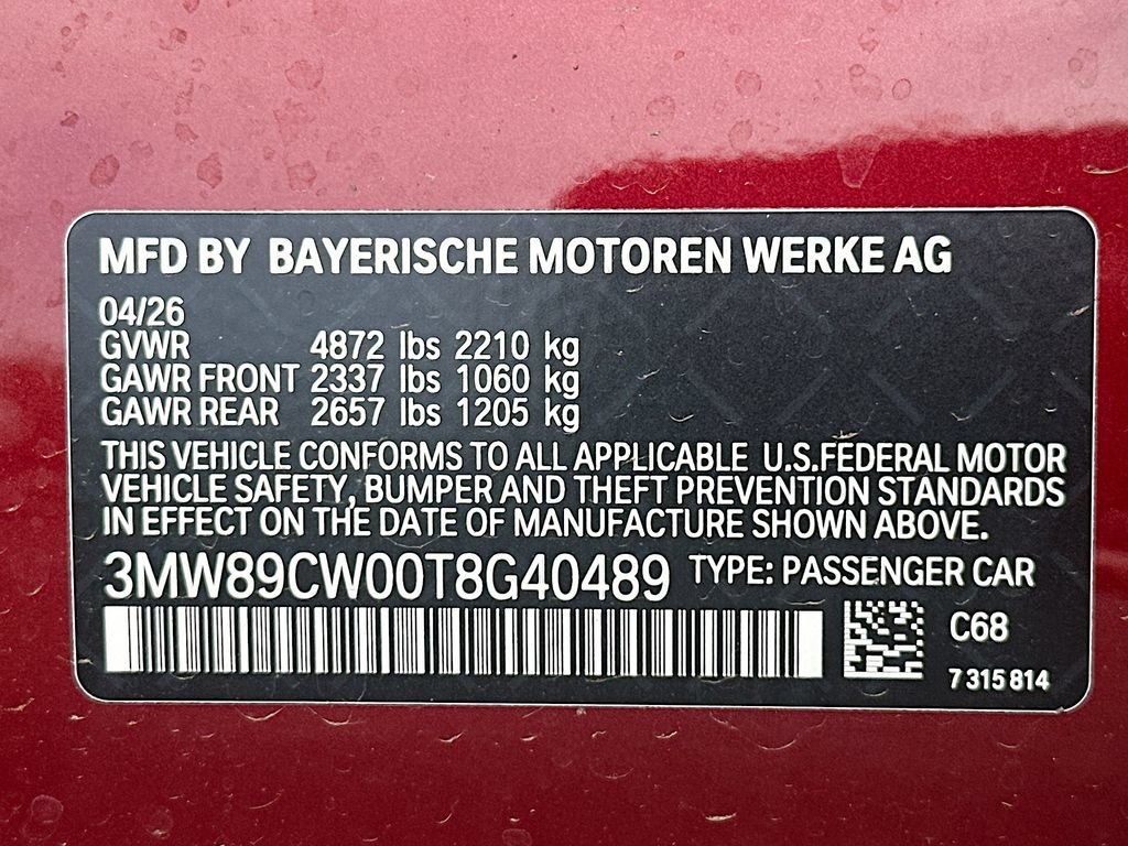 New 2026 BMW 330i xDrive Sedan w/ M Sport Package AWD/4WD image 34
