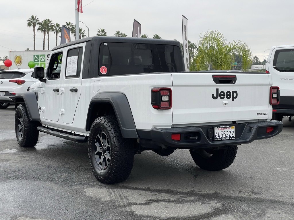 Certified 2020 Jeep Gladiator Sport w/ Quick Order Package 24S image 4