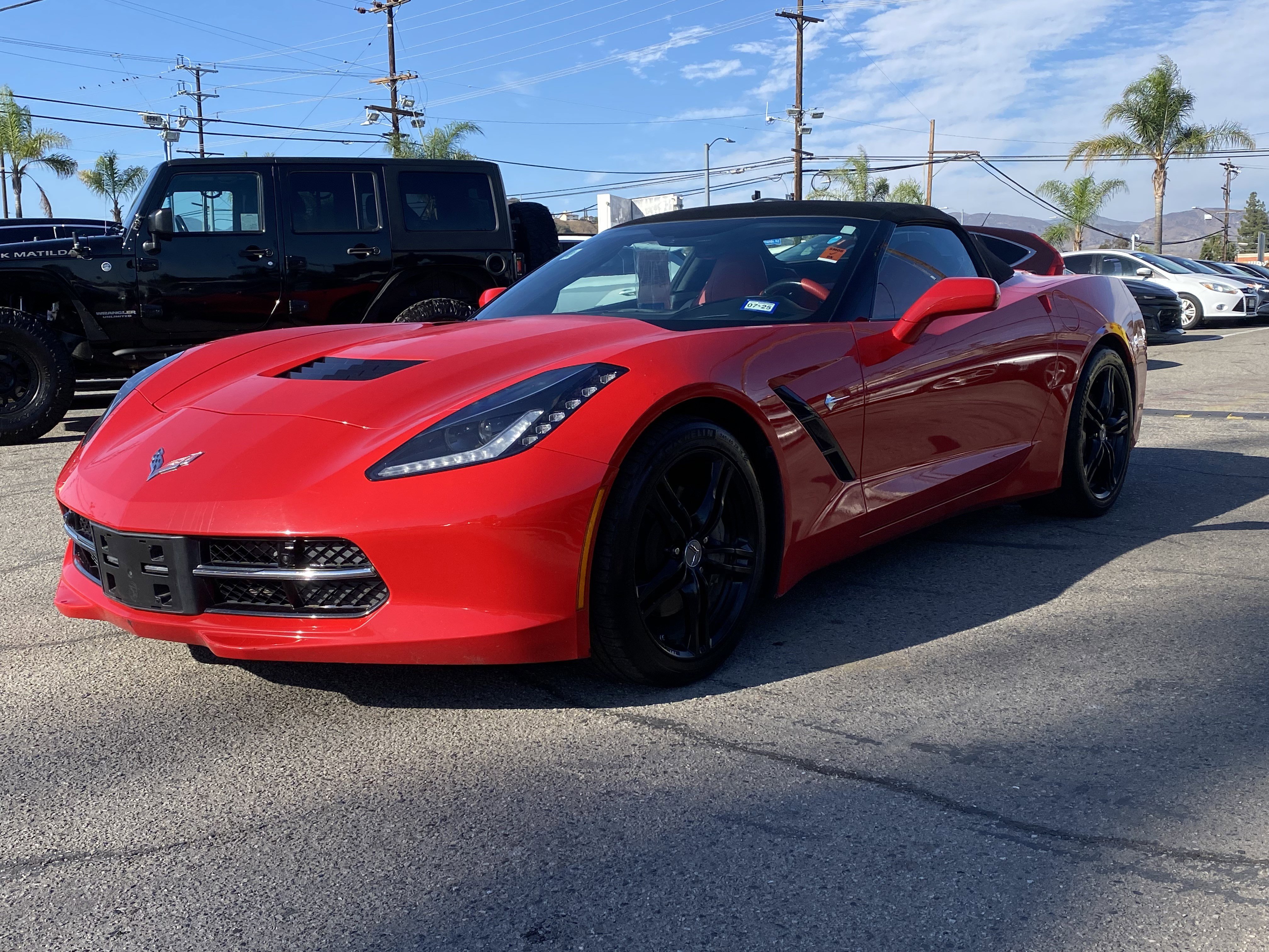 Used 2017 Chevrolet Corvette Stingray Convertible w/ 3LT Preferred Equipment Group image 2
