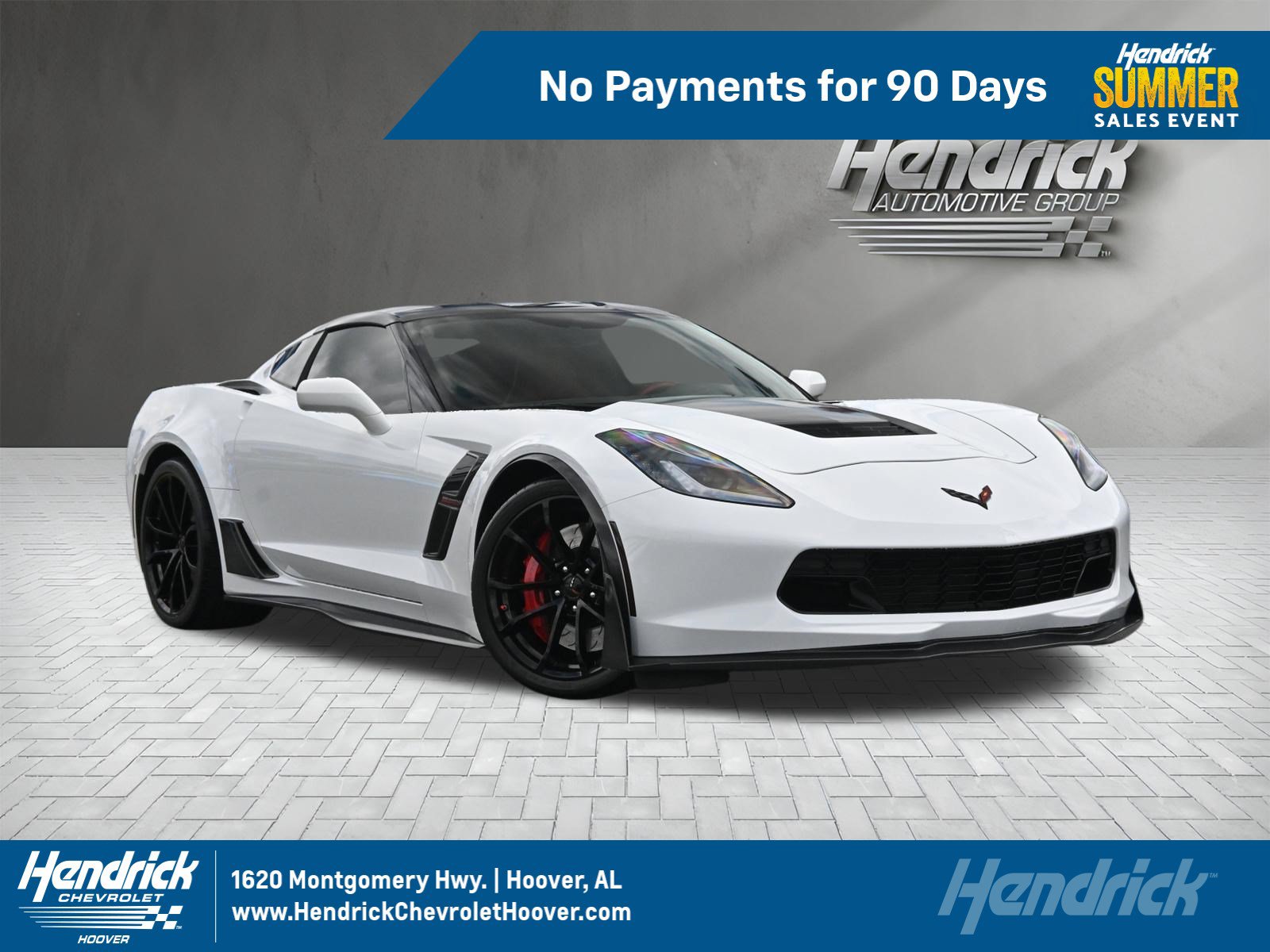 Used 2017 Chevrolet Corvette Grand Sport w/ Battery Protection Package RWD image 1