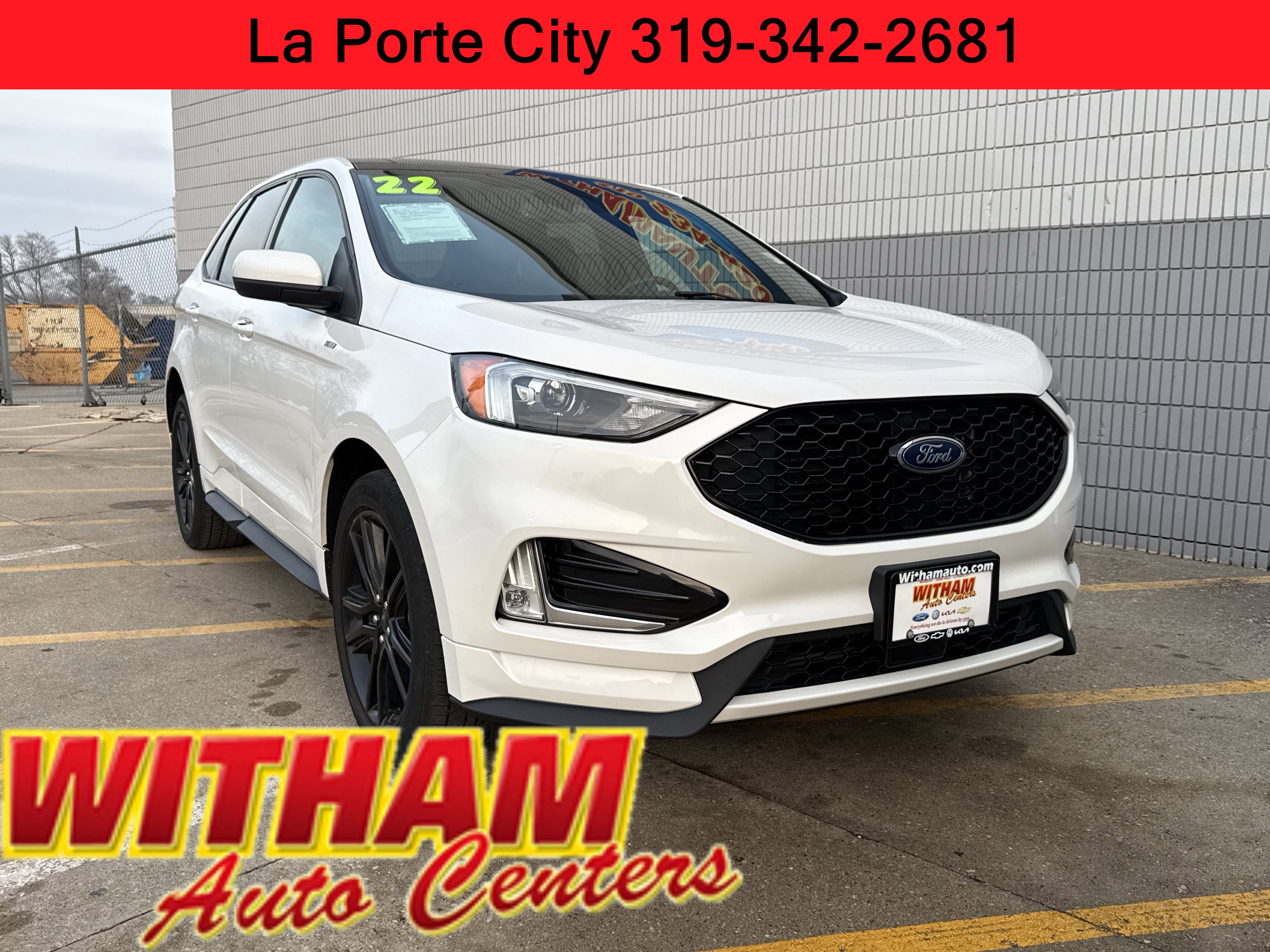 Used 2022 Ford Edge ST-Line w/ Class II Trailer Tow Package image 1