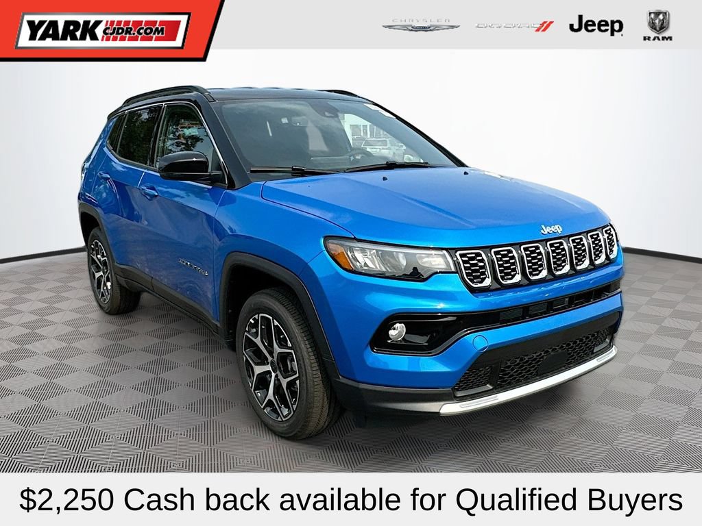 New 2026 Jeep Compass Limited AWD/4WD 360° Tour