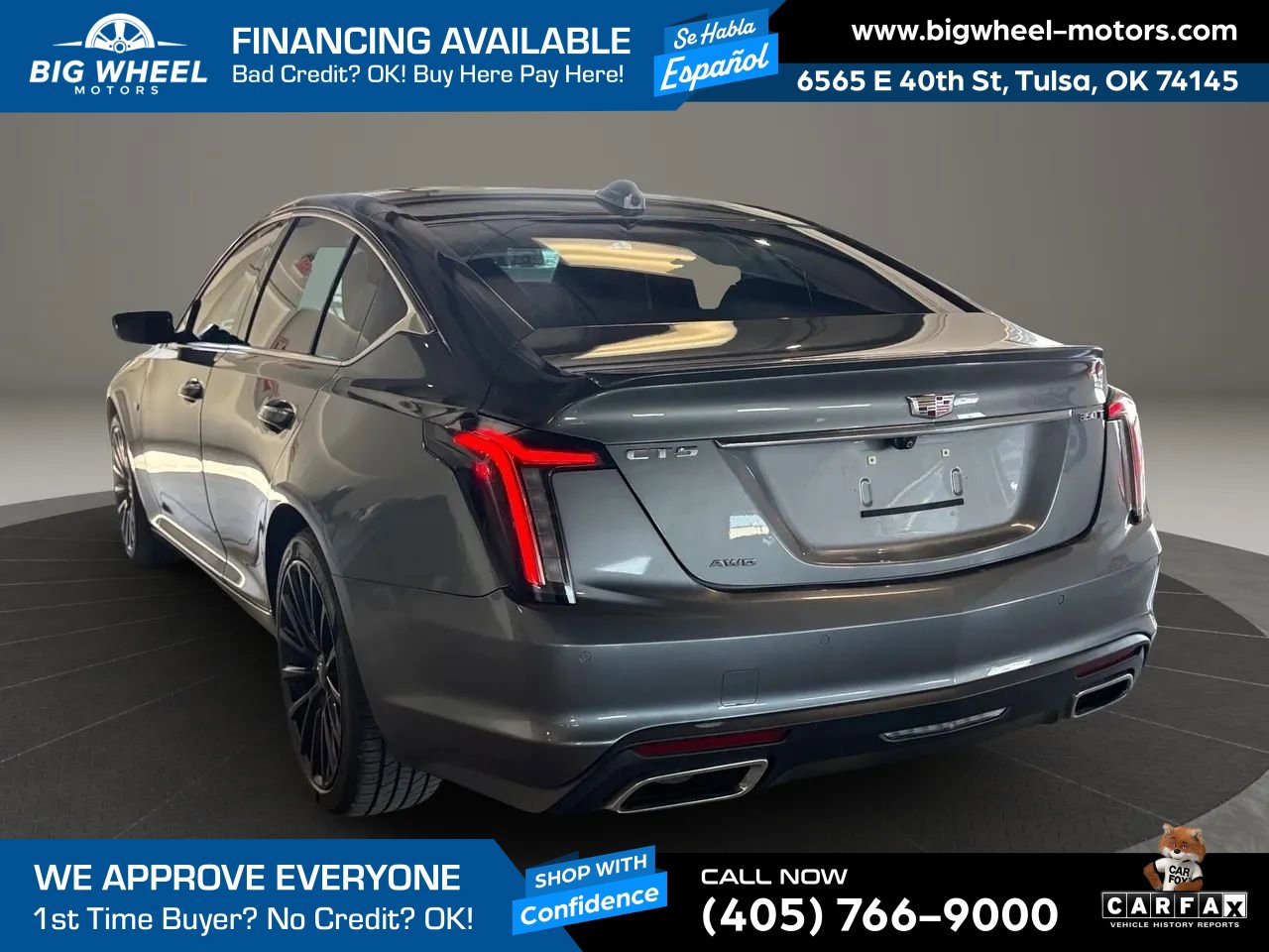 Used 2020 Cadillac CT5 Premium Luxury w/ Parking Package AWD/4WD image 2