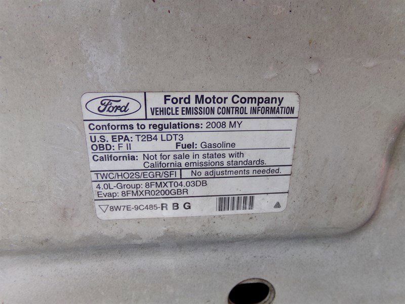 Used 2008 Ford Explorer Sport Trac Limited AWD/4WD image 85