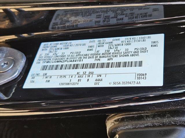 Used 2023 Ford Escape ST-Line w/ Tech Pack #1 FWD image 22
