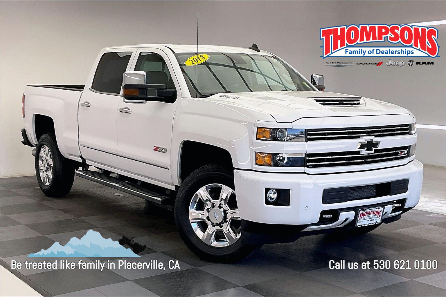 Used 2018 Chevrolet Silverado 2500 LTZ w/ Duramax Plus Package AWD/4WD image 1