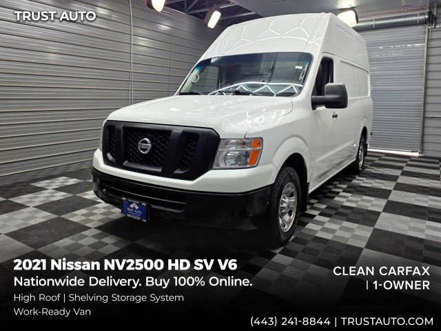 Used 2021 Nissan NV 2500 SV w/ Navigation Package RWD image 1