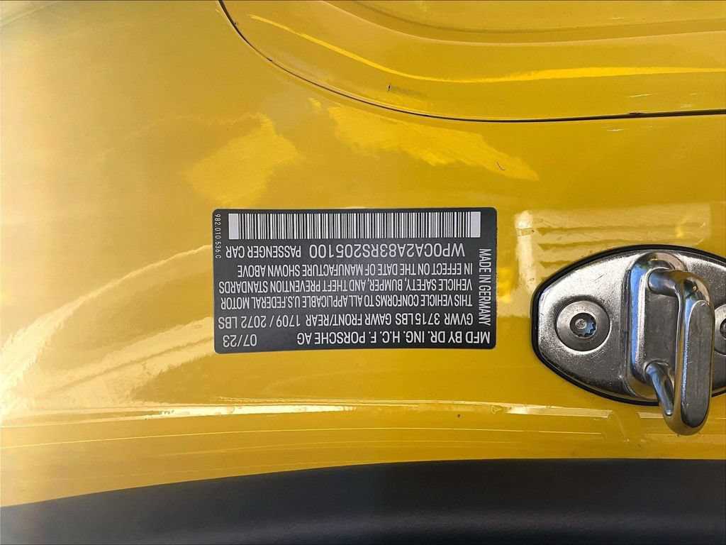 Certified 2024 Porsche 718 Boxster RWD image 33