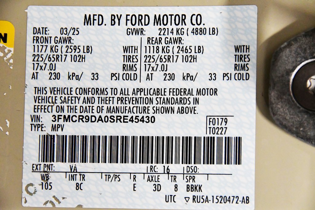 Used 2025 Ford Bronco Sport Badlands image 14