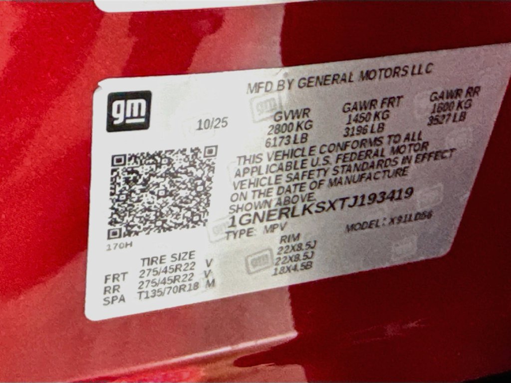 Used 2026 Chevrolet Traverse RS w/ LPO, Floor Liner Package FWD image 43