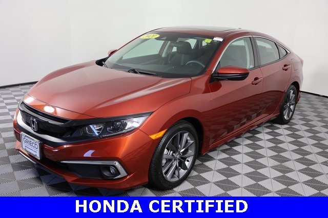 Certified 2021 Honda Civic EX image 4