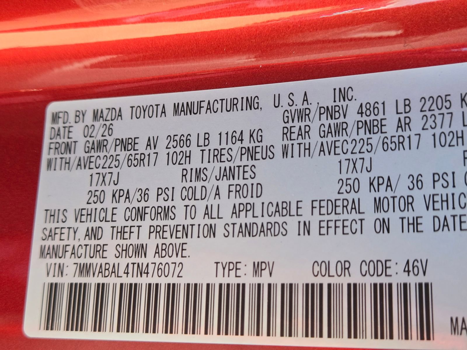 New 2026 MAZDA CX-50 AWD 2.5 S w/ Cargo Package image 21