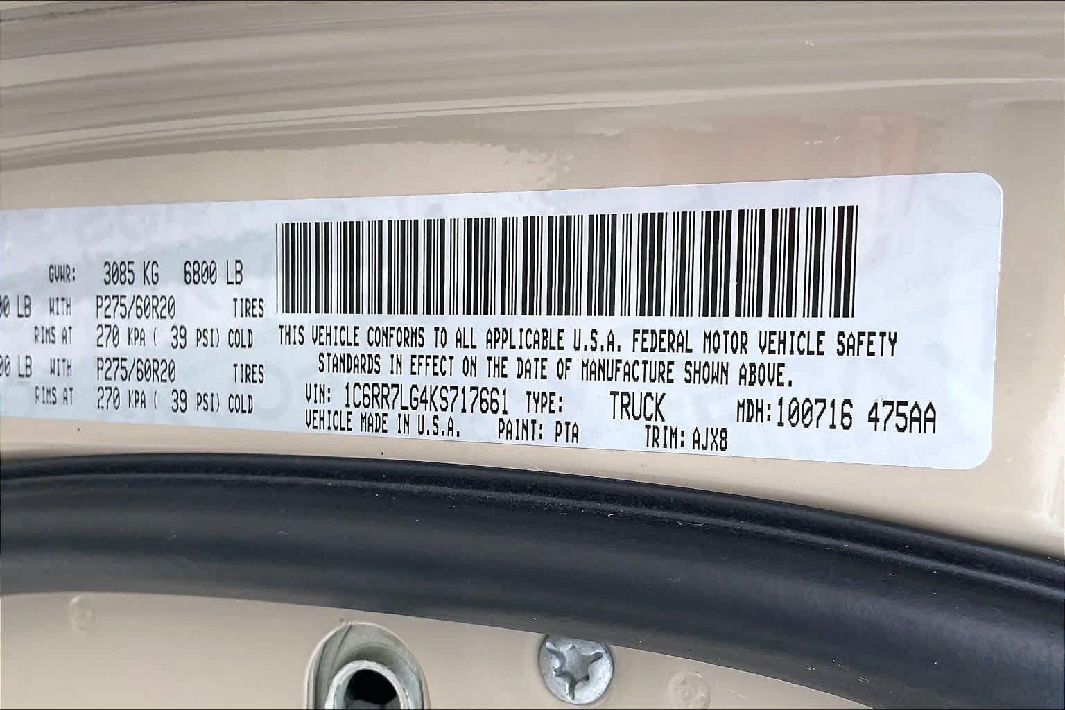 Used 2019 RAM 1500 Warlock w/ Electronics Group AWD/4WD image 37