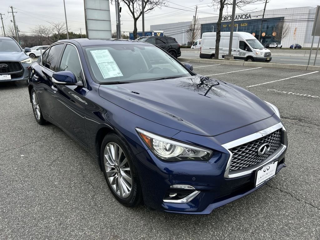 Certified 2022 INFINITI Q50 Luxe w/ Cargo Package image 2
