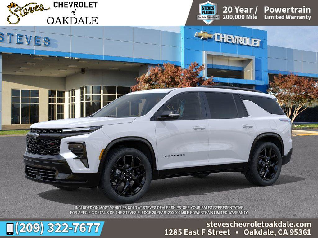 New 2026 Chevrolet Traverse RS w/ LPO, Floor Liner Package AWD/4WD image 2