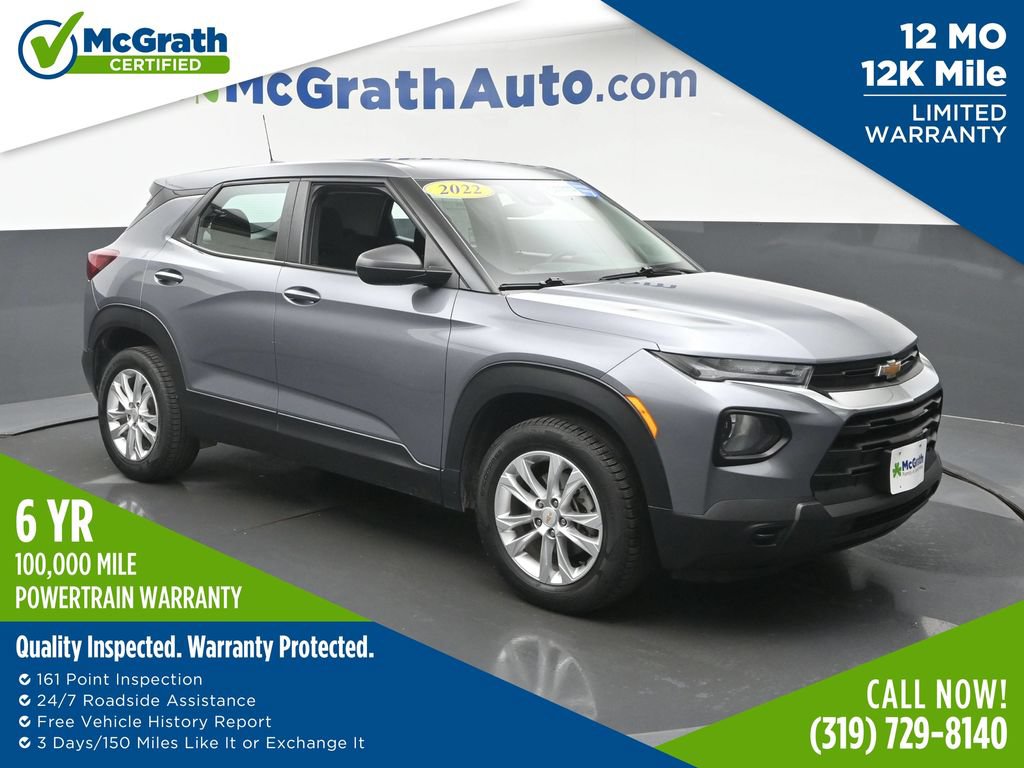Used 2022 Chevrolet TrailBlazer LS AWD/4WD image 1