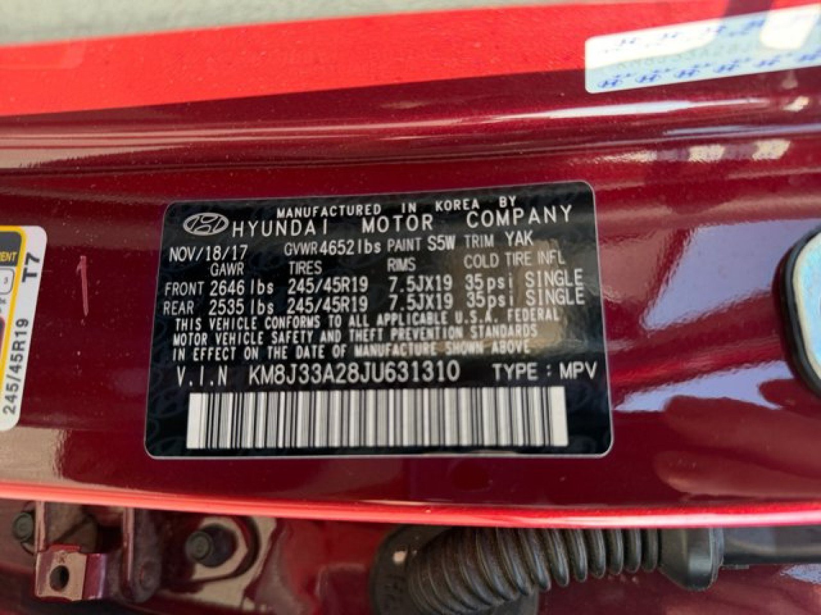 Used 2018 Hyundai Tucson Limited w/ Ultimate Package 02 FWD image 22