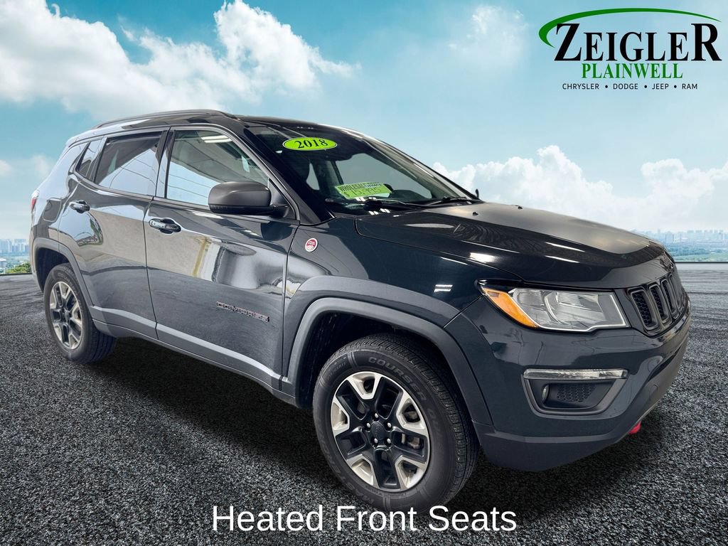 Used 2018 Jeep Compass Trailhawk w/ Leather Interior Group AWD/4WD image 7