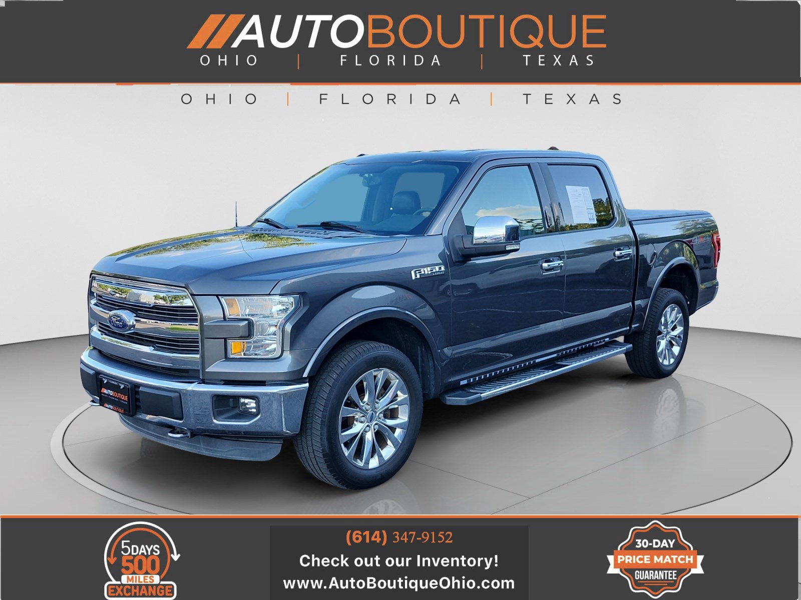 Used 2015 Ford F150 Lariat AWD/4WD image 1
