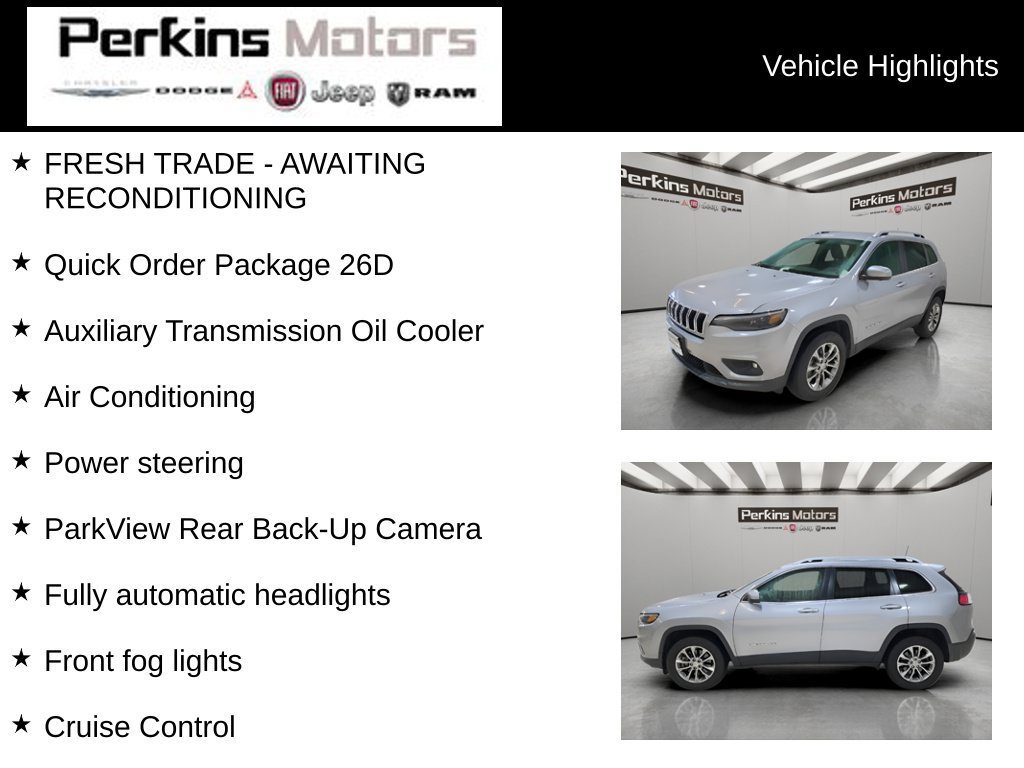 Used 2019 Jeep Cherokee Latitude Plus AWD/4WD image 30