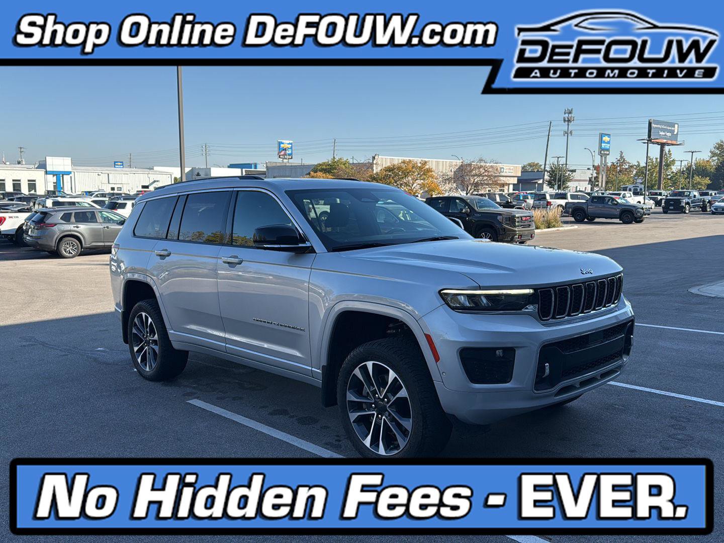 Used 2022 Jeep Grand Cherokee L Overland w/ Advanced Protech Group III AWD/4WD image 1