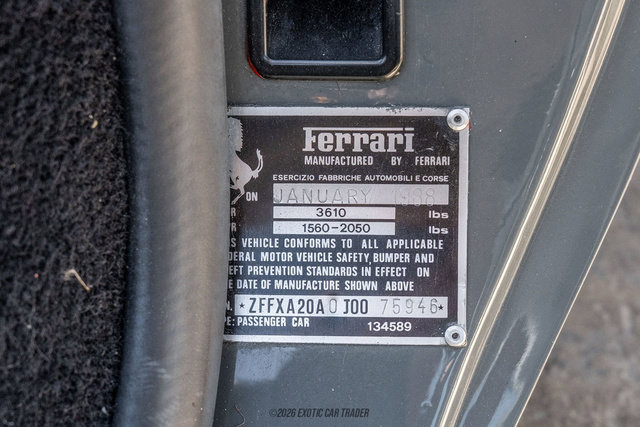 Used 1988 Ferrari 328 GTS RWD image 52