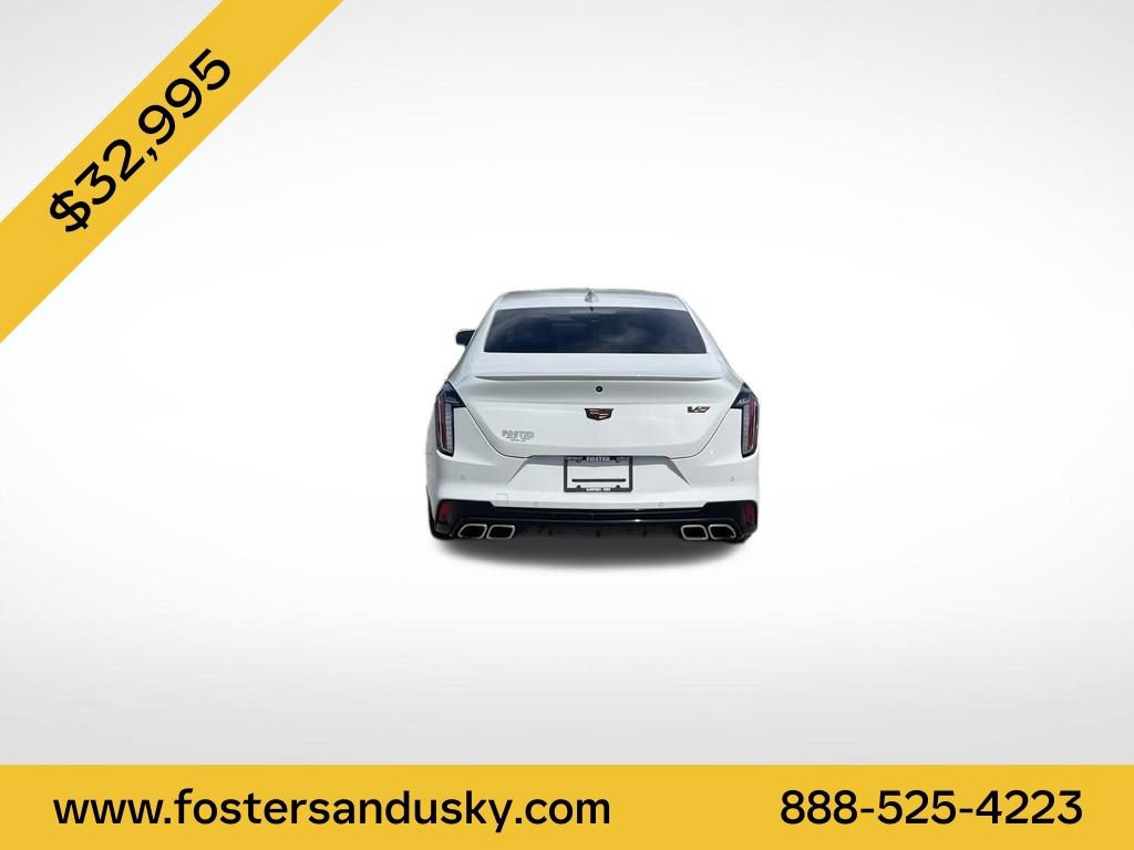 Used 2021 Cadillac CT4 V w/ Technology Package AWD/4WD image 4