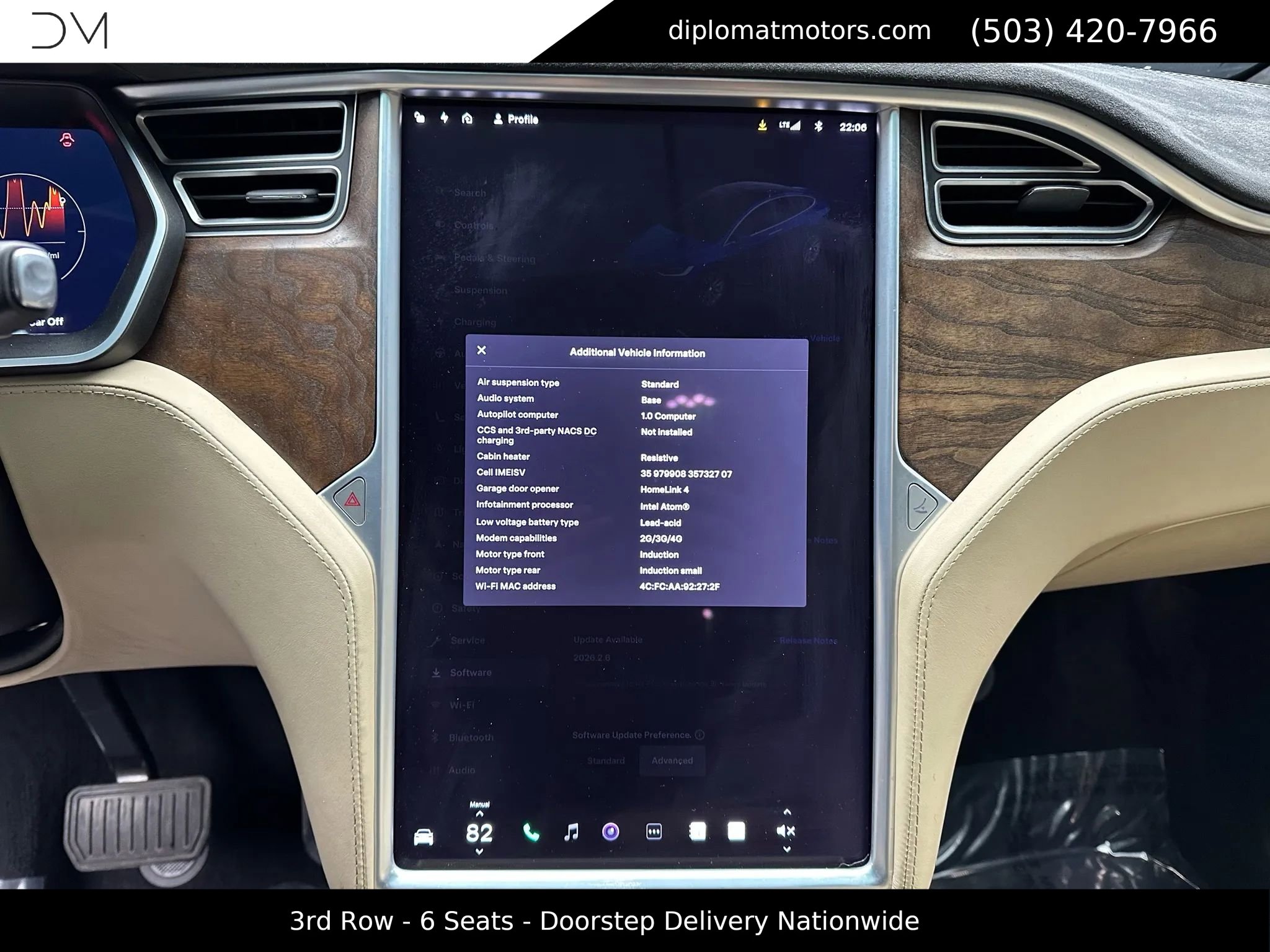 Used 2016 Tesla Model X 90D image 38