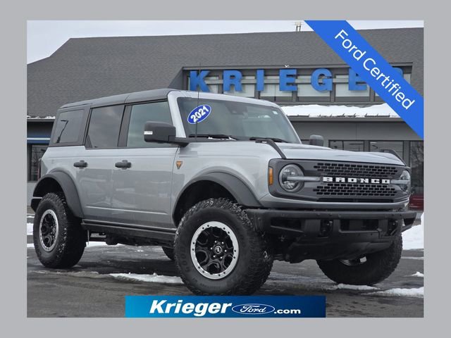 Certified 2021 Ford Bronco Badlands