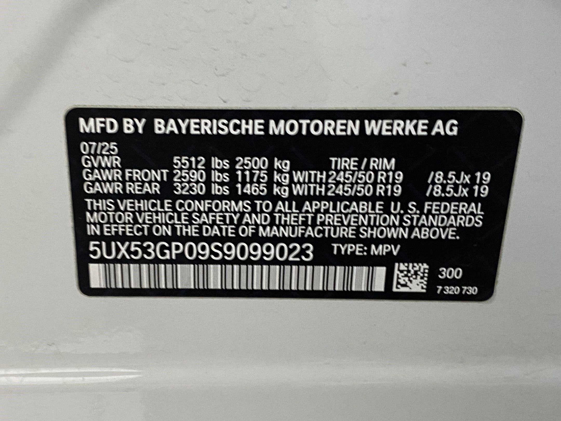 Certified 2025 BMW X3 xDrive30i image 22