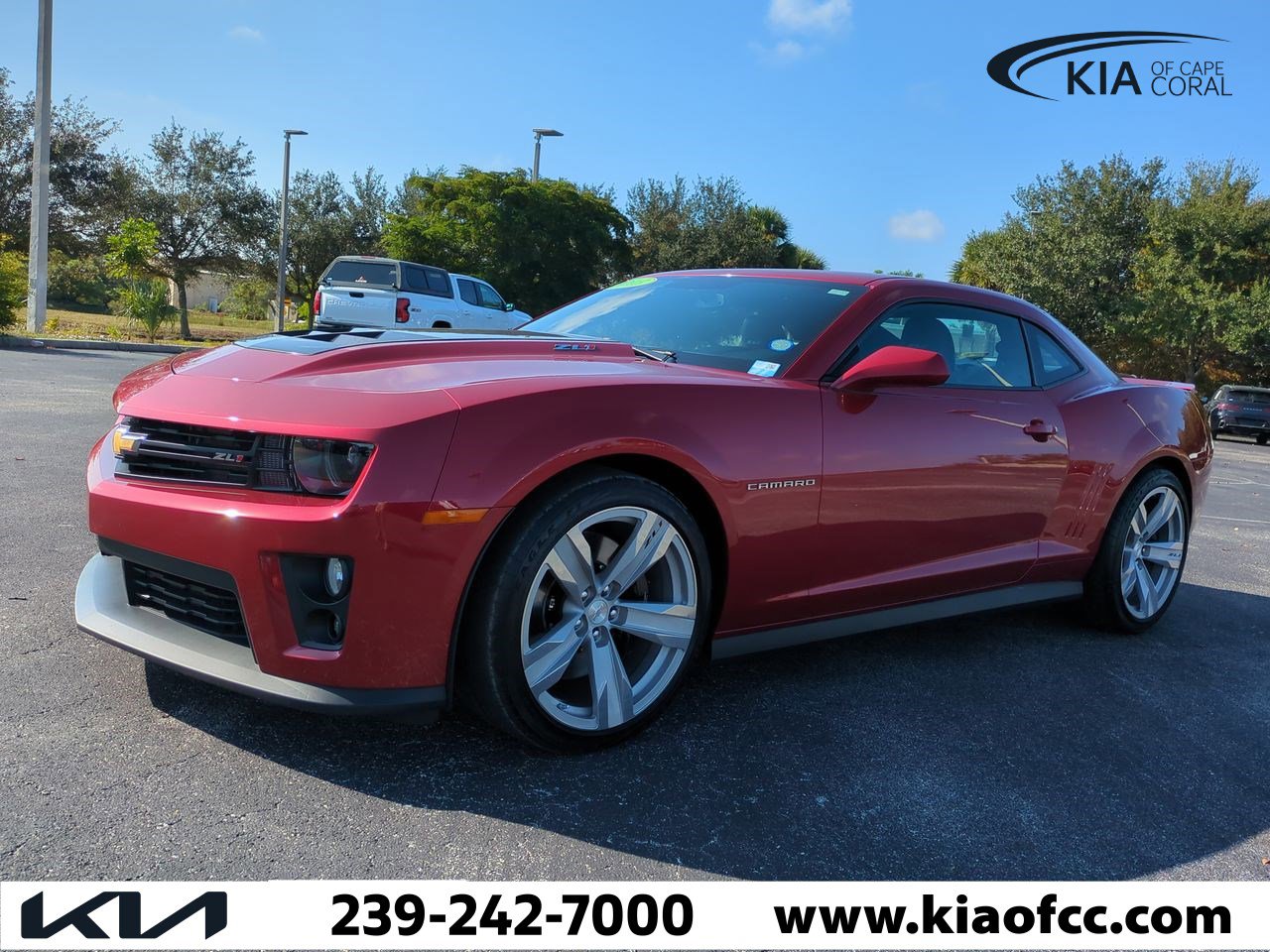 Used 2013 Chevrolet Camaro ZL1 w/ Gray Stripe Package image 9