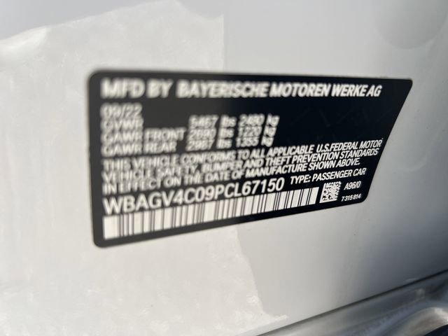 Used 2023 BMW 840i Gran Coupe xDrive w/ Comfort Seating Package image 36