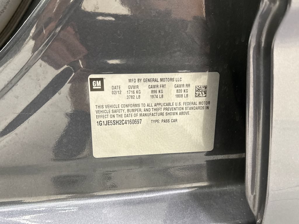 Used 2012 Chevrolet Sonic LTZ FWD image 25