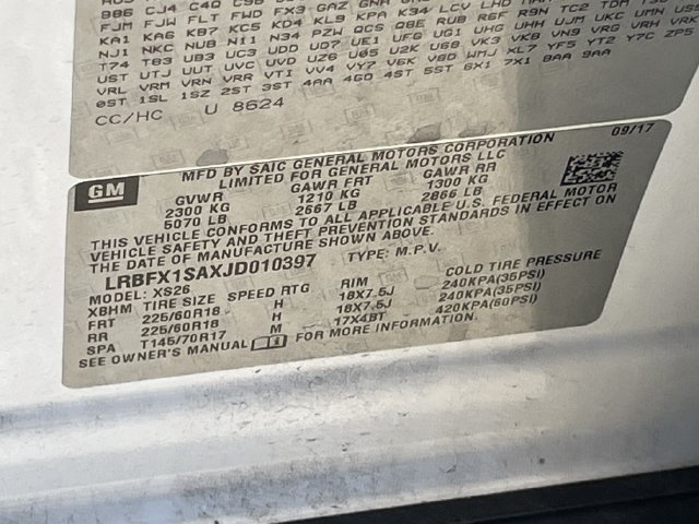 Used 2018 Buick Envision Essence FWD image 29
