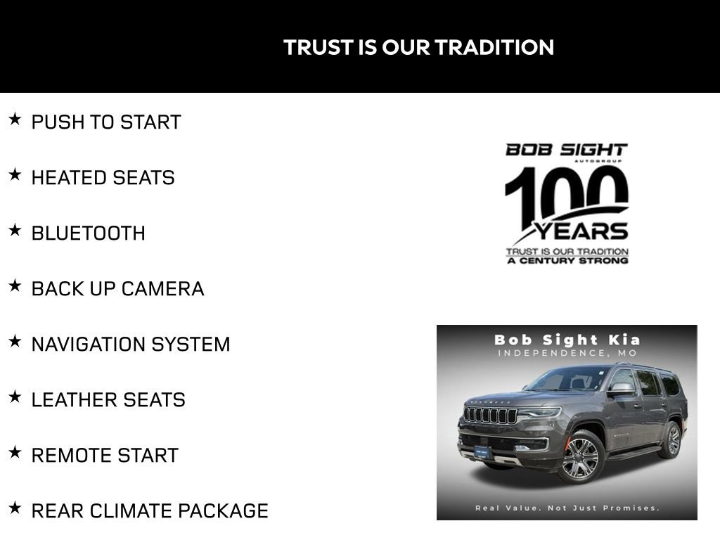 Used 2022 Jeep Wagoneer Series III AWD/4WD image 2