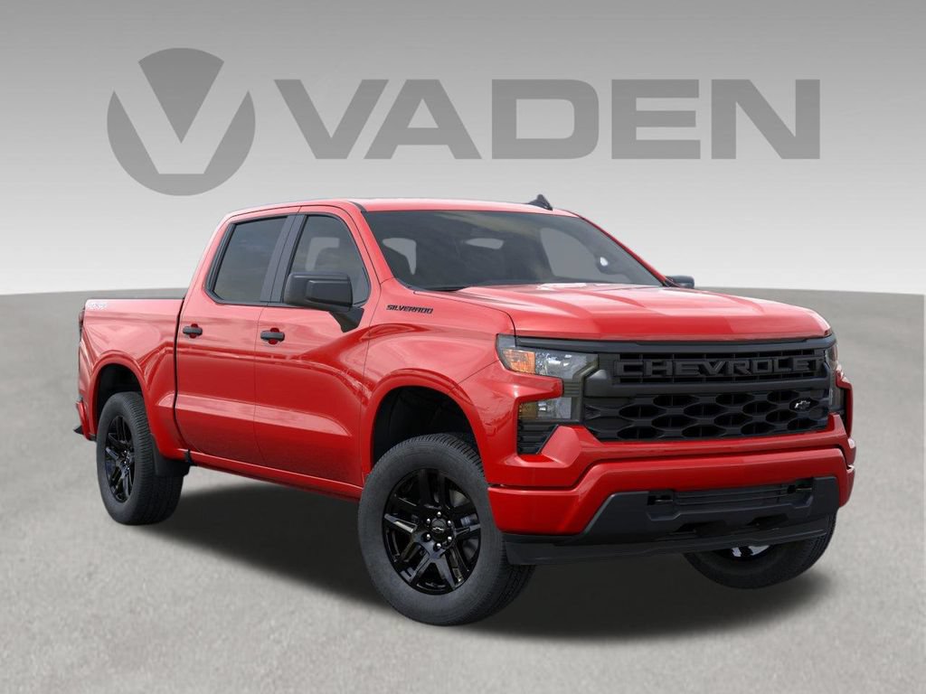 New 2026 Chevrolet Silverado 1500 Custom w/ LPO, Dark Essentials Package AWD/4WD image 7