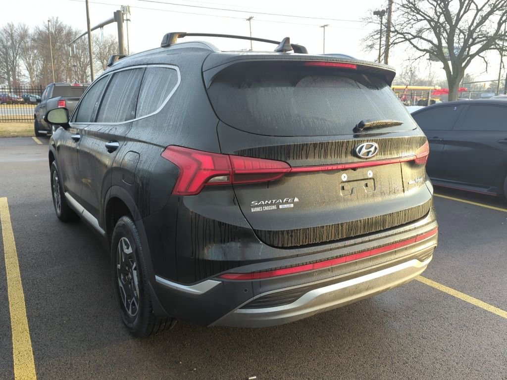 Used 2022 Hyundai Santa Fe Blue image 1