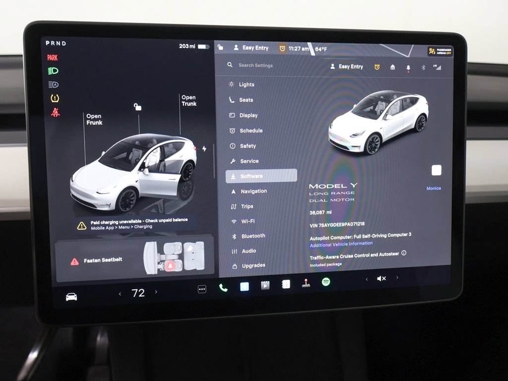 Used 2023 Tesla Model Y Long Range AWD/4WD image 3