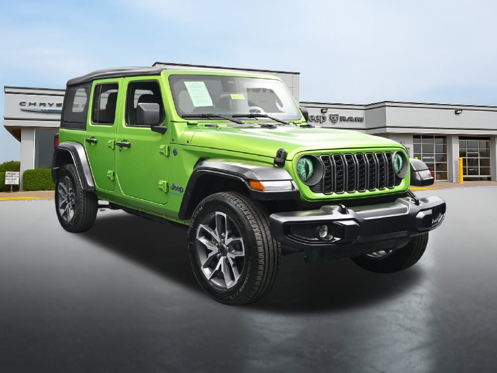 Used 2025 Jeep Wrangler Unlimited Sport S 4xe w/ LED Headlamp & Fog Lamp Group AWD/4WD image 7