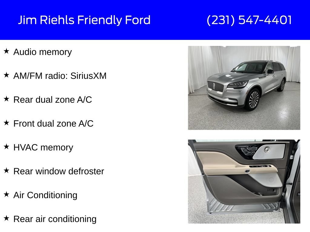 Used 2023 Lincoln Aviator Reserve w/ Equipment Group 201A AWD/4WD image 18