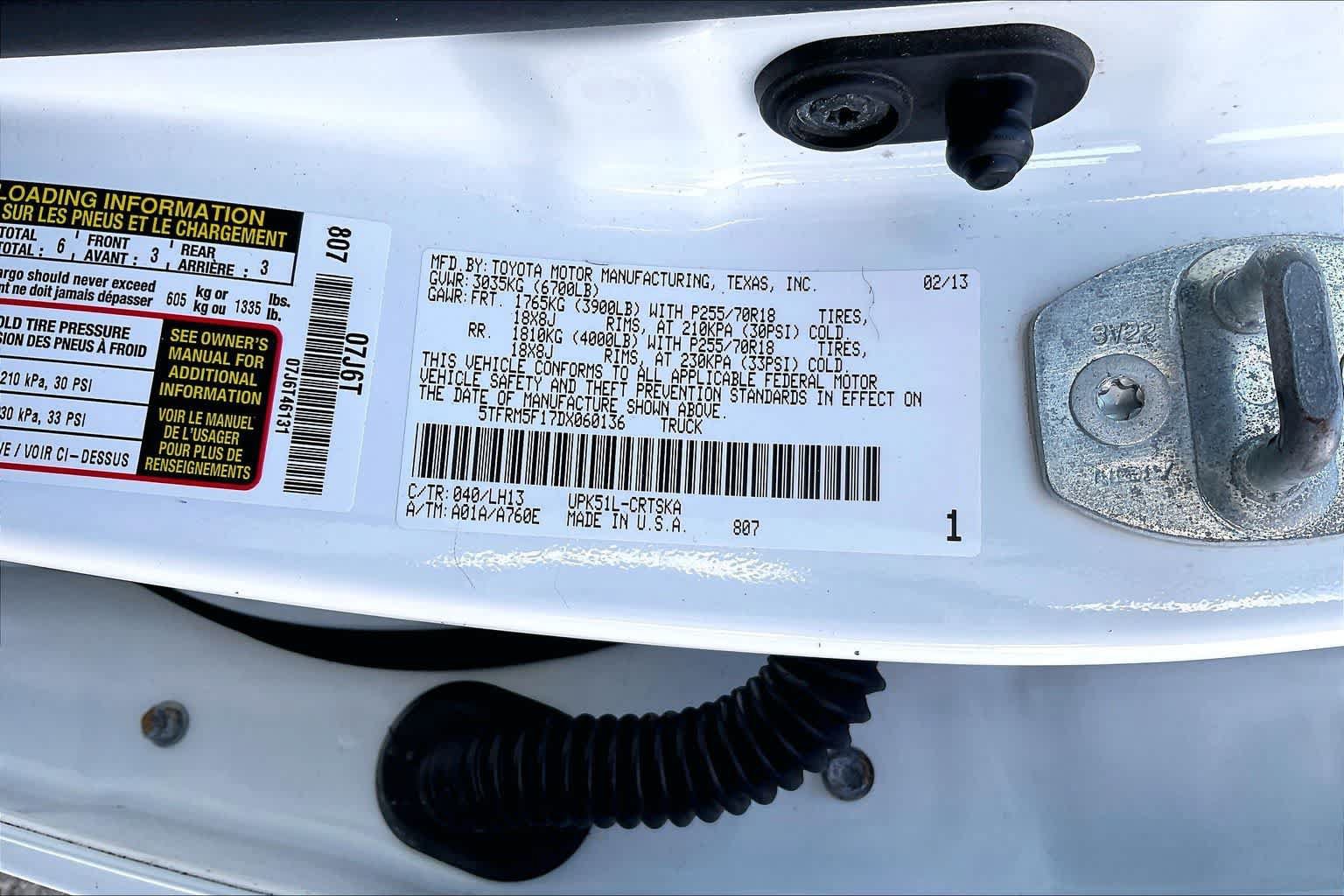 Used 2013 Toyota Tundra 2WD Double Cab w/ Tow Pkg image 20