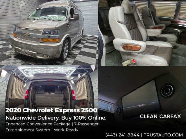 Used 2020 Chevrolet Express 2500 w/ Enhanced Convenience Package RWD image 1