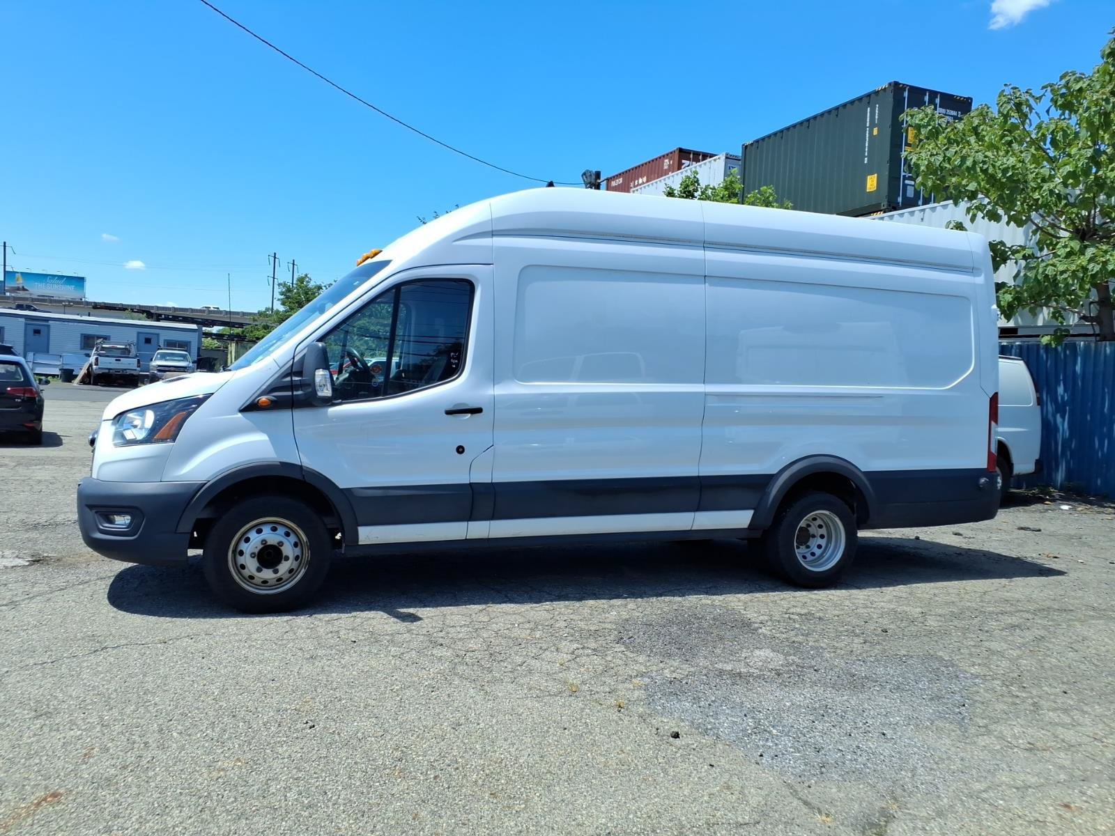Used 2020 Ford Transit 350 148 High Roof Extended DRW w/ Load Area Protection Package RWD image 4