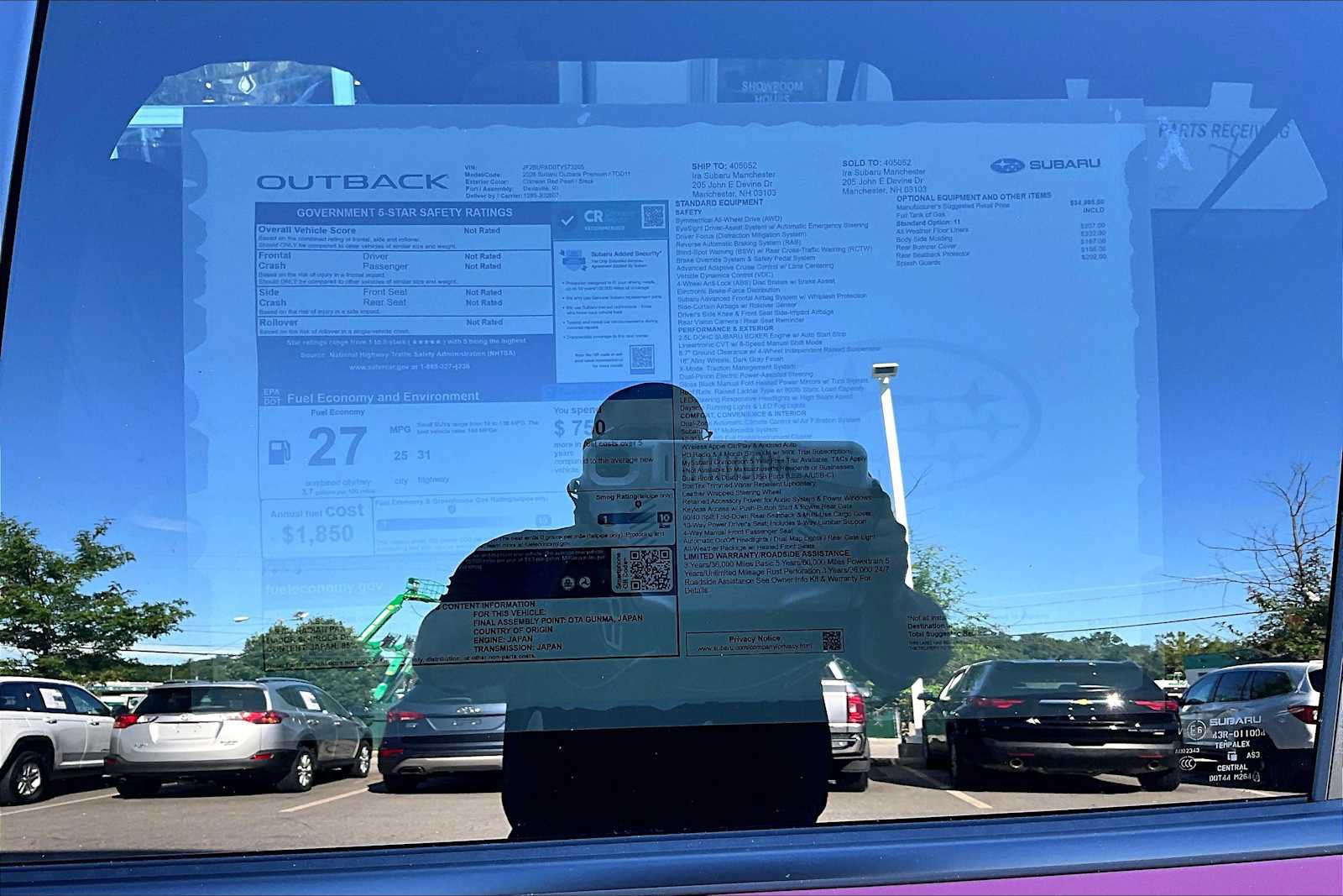 New 2026 Subaru Outback Premium AWD/4WD image 19