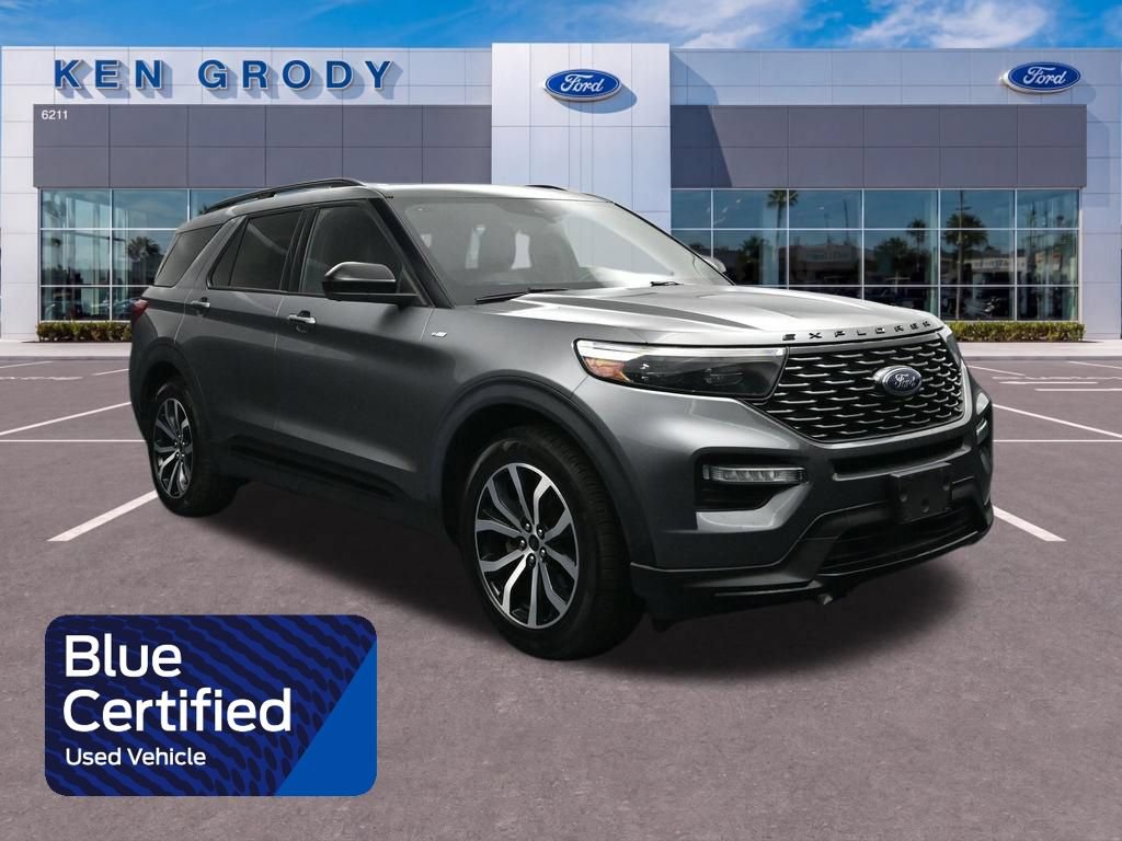 Certified 2023 Ford Explorer ST-Line w/ Class IV Trailer Tow Package