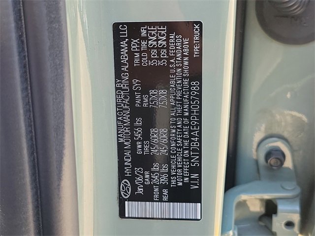 Certified 2023 Hyundai Santa Cruz SEL image 31