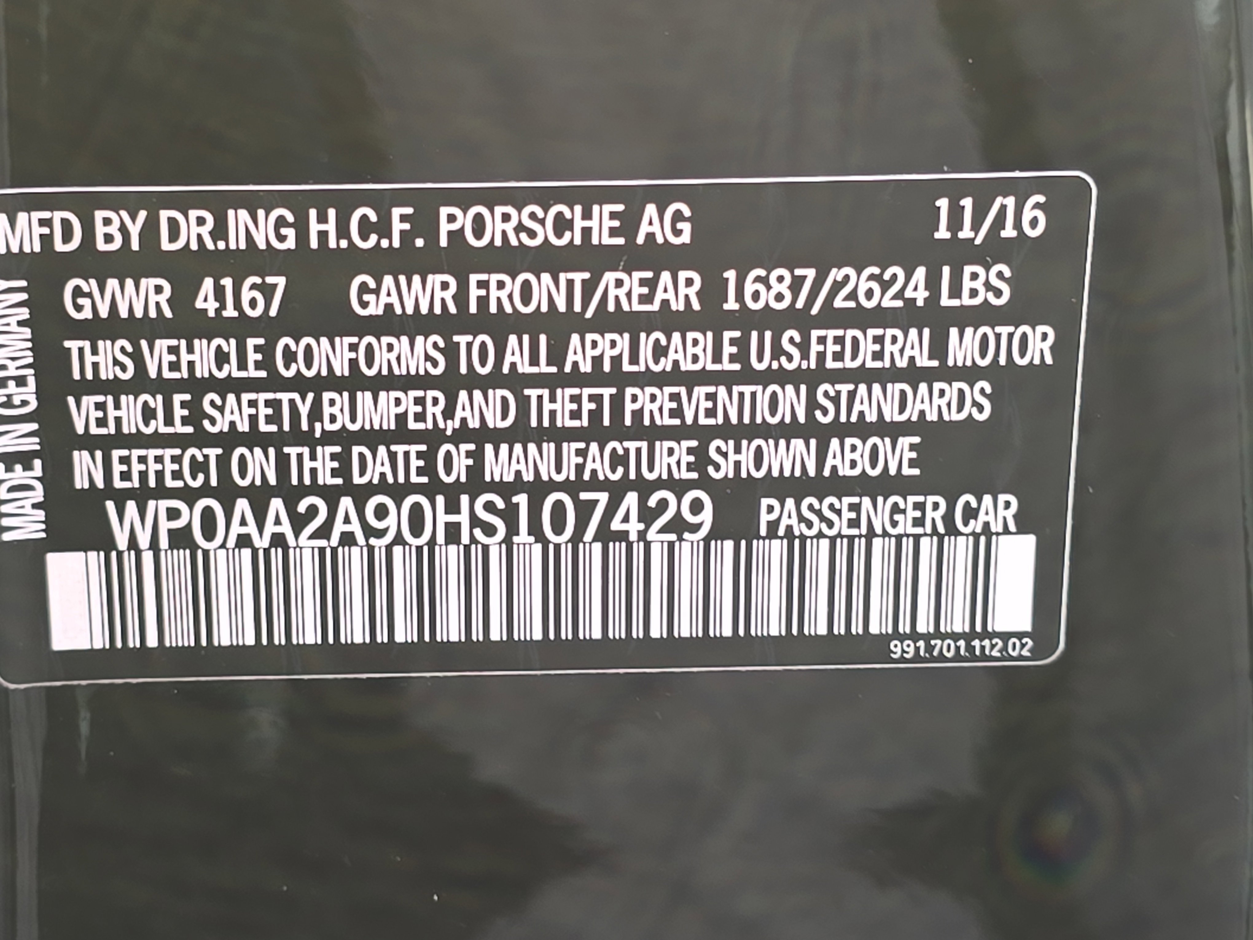 Used 2017 Porsche 911 Carrera image 33