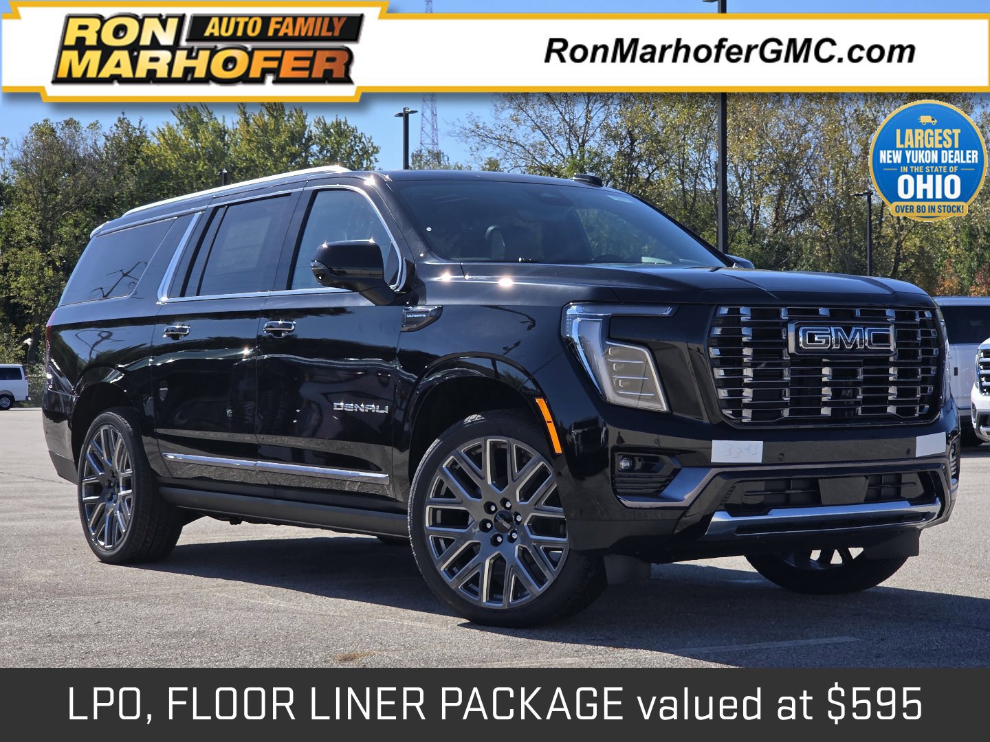 New 2026 GMC Yukon XL Denali Ultimate w/ LPO, Floor Liner Package AWD/4WD 360° Tour