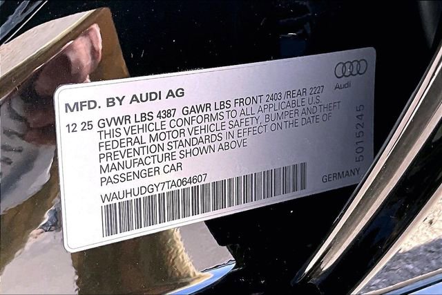 New 2026 Audi A3 2.0T Premium Plus AWD/4WD image 13