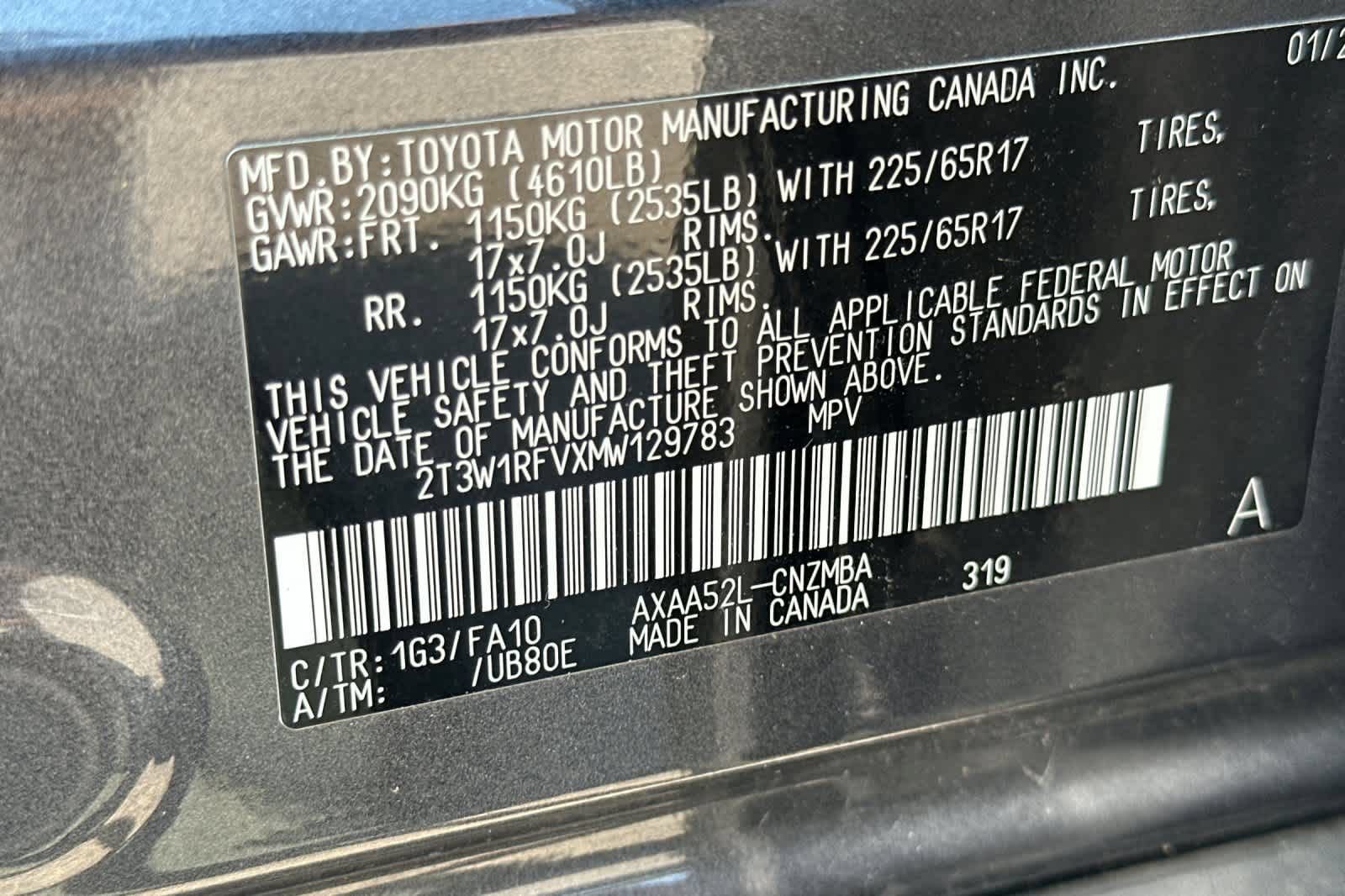 Used 2021 Toyota RAV4 XLE FWD image 30